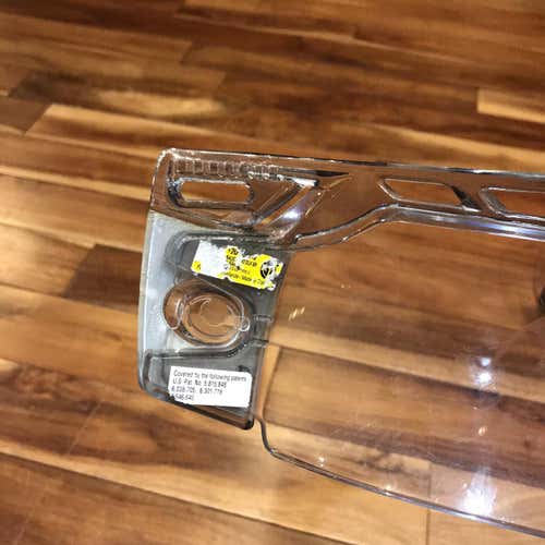 Used  Bauer HDO Deluxe Visor Visor