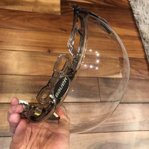 Used  Bauer HDO Deluxe Visor Visor