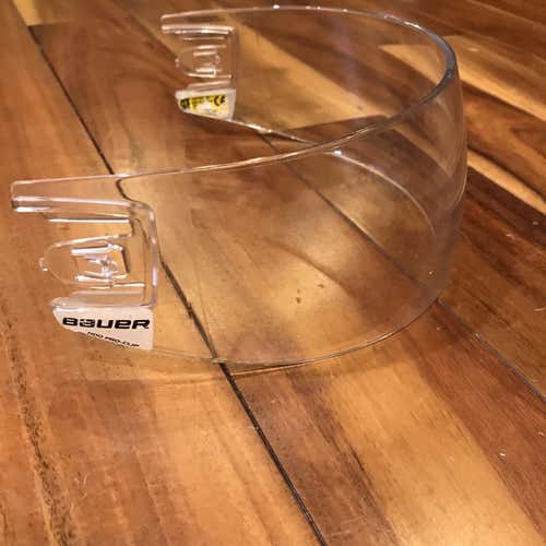 Used Pro Stock Bauer HDO Pro Clip Visor WHL OHL QMJHL