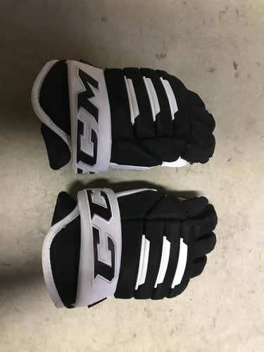 Black Used Senior CCM 4R Pro2Gloves 14"