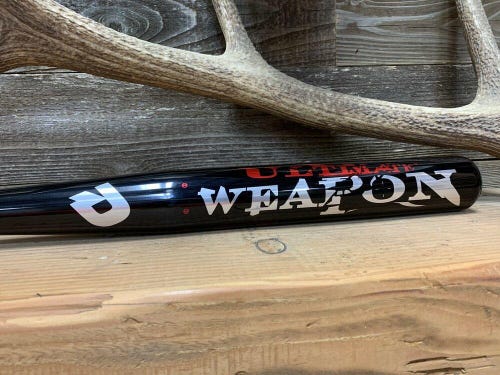 New Demarini Ultimate Weapon 34/26 Single Wall Very Old And Rare Bat