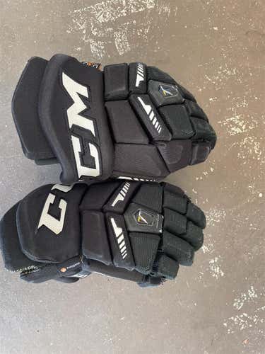 Black Used CCM Ultra Tacks 13"  Gloves