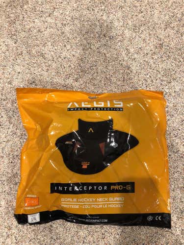 Brand New Aegis Interceptor Pro G Neck Guard L/XL