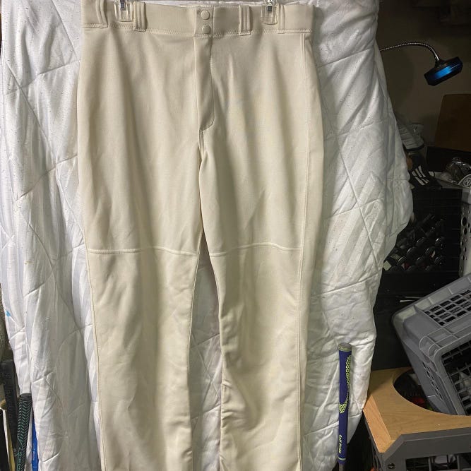 Youth XL Majestic Off White Pants