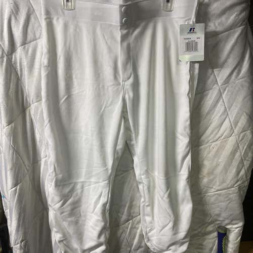 White Youth XL Rawlings Pants