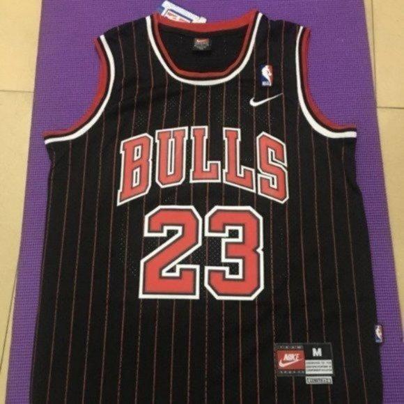 Chicago Bulls Michael Jordan #23 Stripe Jersey