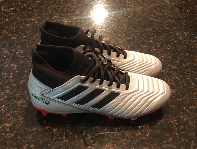 Adidas Predator 19.3 Cleats - Silver