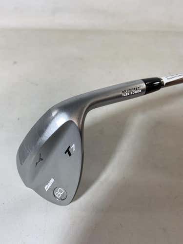 Used Mizuno T7 White Satin Chrome 60 Degree Graphite Stiff Wedge