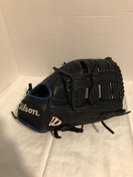 Black Adult Outfield A950 12.5" Baseball Glove