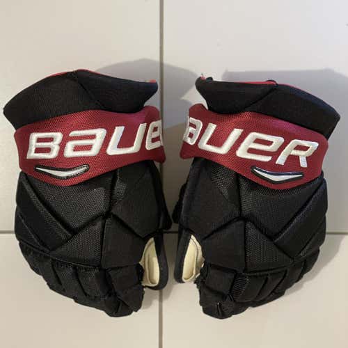 Black Senior Bauer Vapor 1X Pro 13" Pro Stock Gloves Coyotes