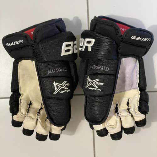 Black Bauer Vapor 1X Pro 14" Pro Stock Gloves MacDonald