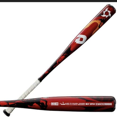 New High School/College BBCOR Certified 2021 DeMarini Alloy Voodoo Bat 30 oz 33"