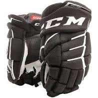 Black New Junior CCM JetSpeed FT390 Gloves 12"