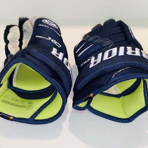 Navy Senior Warrior Alpha DX Pro 15" Pro Stock Gloves