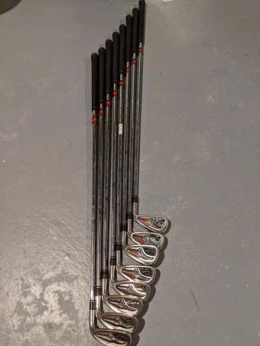 Used Men's Nike Right Handed VR Pro Iron Set Regular Flex Steel Shaft