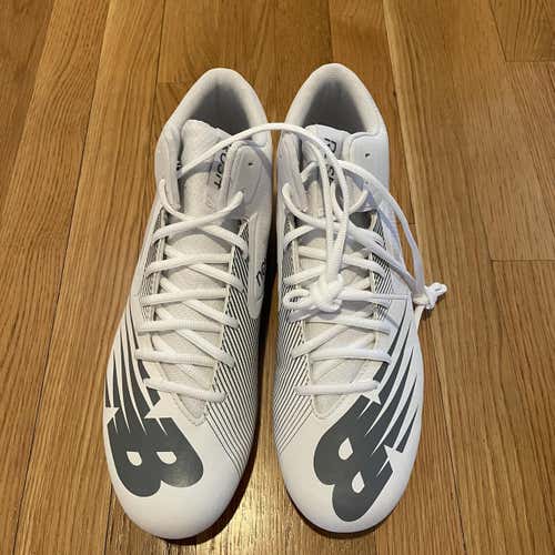 White Unisex Molded Cleats New Balance RUSH V2 Mens 11.5