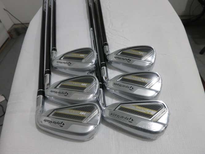 TaylorMade 2020 M Gloire Iron Set - 6-PW, AW - Stiff Regular Graphite - NEW