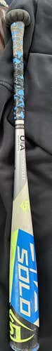 Used Kid Pitch (9YO-13YO) Louisville Slugger Alloy Solo 618 Bat (-11) 19 oz 30"