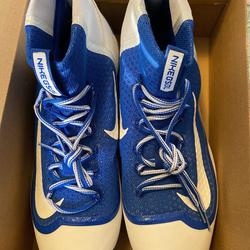 Blue Men's Metal High Top