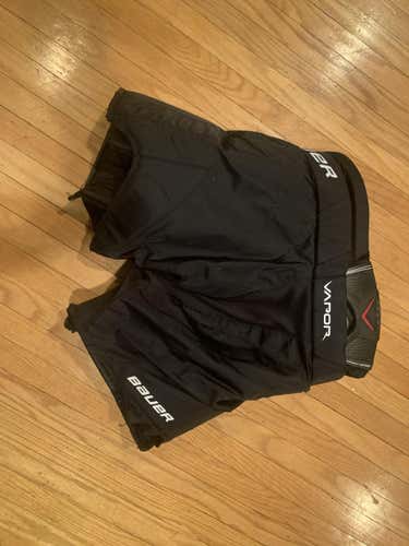 Black Used Intermediate Medium Bauer Vapor X900 Hockey Goalie Pants