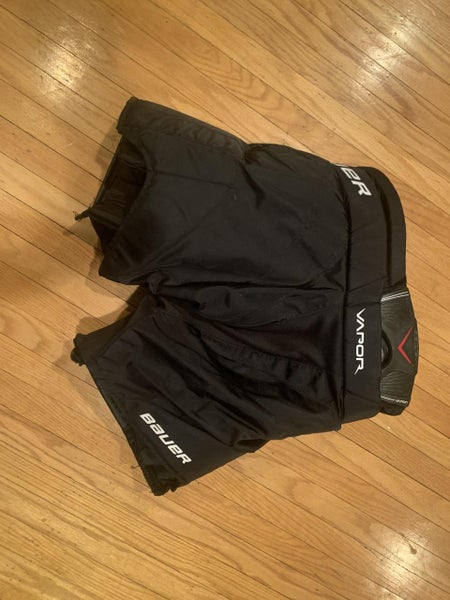 Black Used Intermediate Medium Bauer Vapor X900 Hockey Goalie Pants