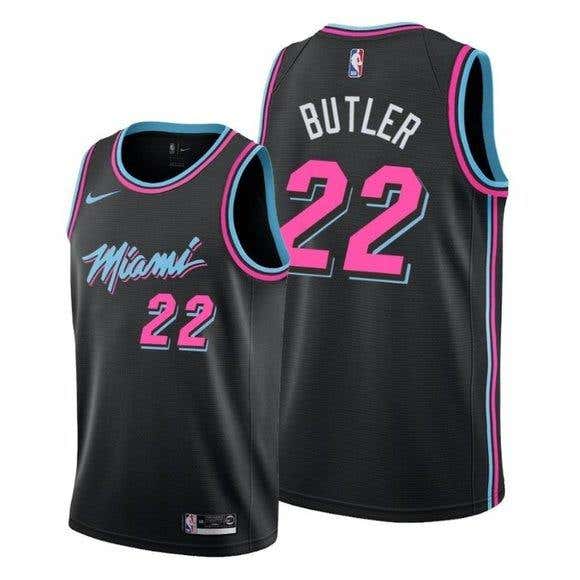 Jimmy Butler Miami Heat Black Jersey SidelineSwap Buy and Sell