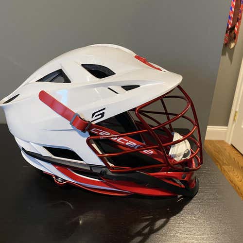 White Used Cascade S Helmet