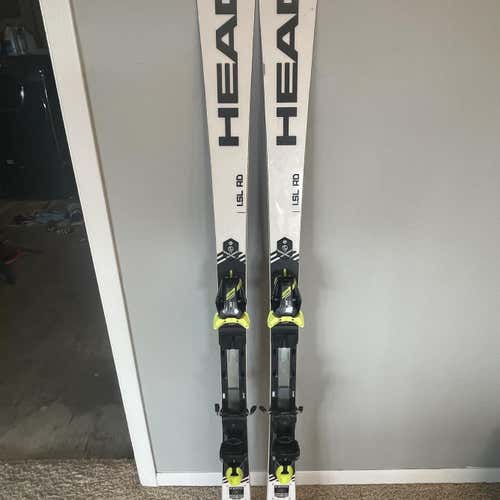 Used  Racing World Cup Rebels i.SL RD With Bindings Max Din 14 Skis