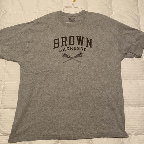 Vintage Brown Lacrosse Champion Shirt
