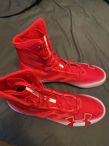 Red Men's Size 13 Highlight Cleats