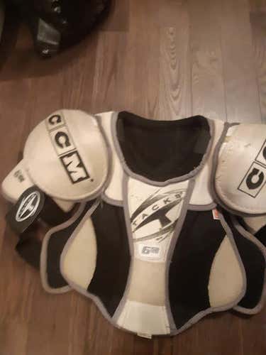 Used Medium CCM Tacks Shoulder Pads