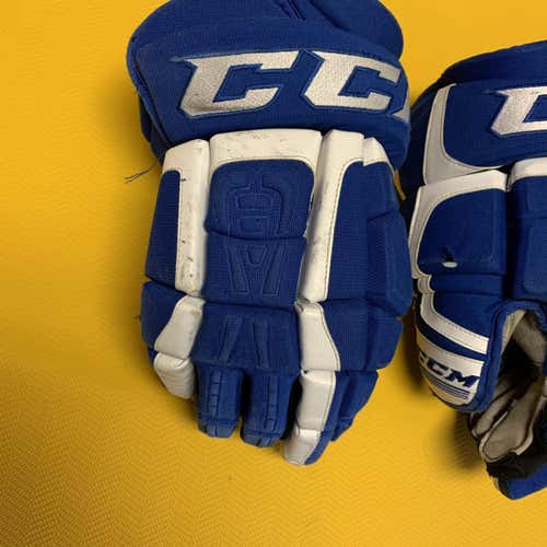 Oil Kings WHL CCM U+ Crazy Light 15" Pro Stock Gloves