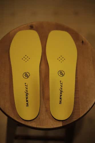 Brand New Superfeet Carbon Pro Hockey Insoles - Senior (Size 8.0 - 9.0 D)