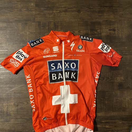 Saxo Bank Swiss Champ Jersey XL