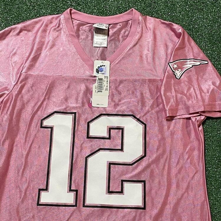 youth pink patriots jersey