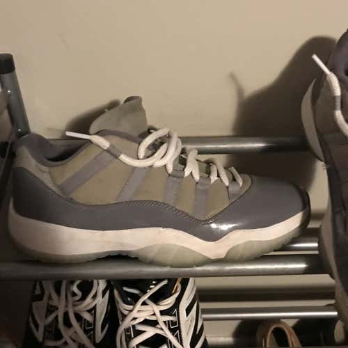 Gray Unisex Size 9.5 (Women's 10.5) Air Jordan Shoes
