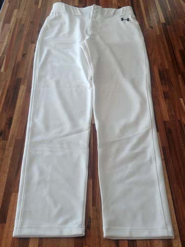 White Men's New Adult Small Under Armour Pants