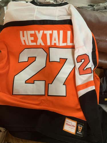 Orange Men's Used Adult Size 50 CCM Jersey Pro Stock