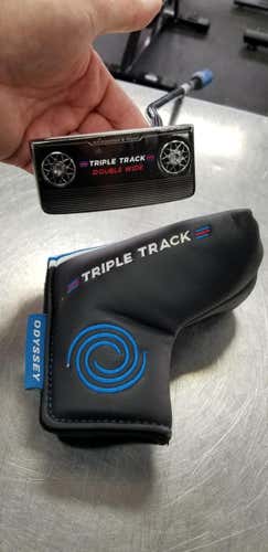Used Odyssey Triple Track Double Wide Standard Mallet Golf Putters