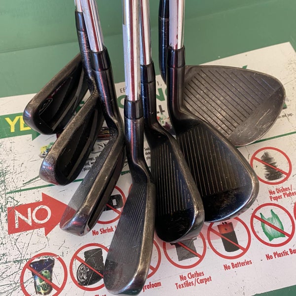 Men's Left Hand Razr X Regular Flex Steel Shaft Iron Set