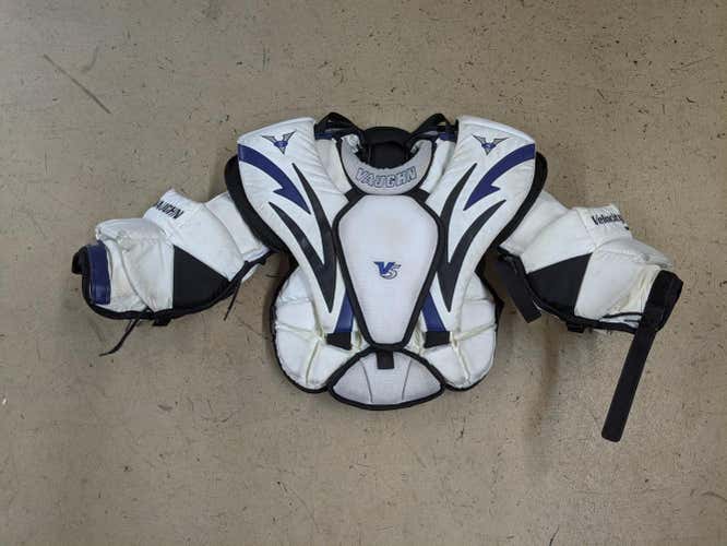 Used Junior Medium Vaughn Velocity V5 7260 Goalie Chest Protector