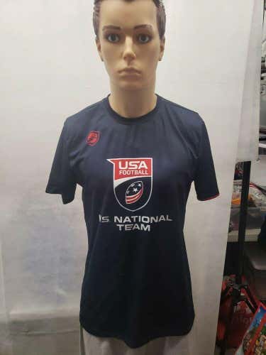 USA Football National Team Shirt M Seige Sports