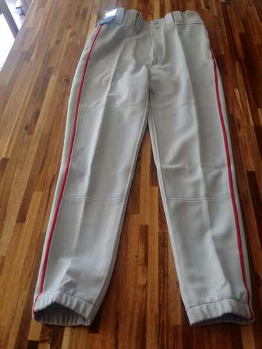 Gray Men's New Adult Small Mizuno Pants