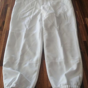 White Men's New Adult XL Mizuno Pants