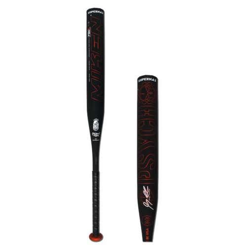 Black New Adult 2015 Miken Composite Psycho Bat (-8) 26 oz 34"