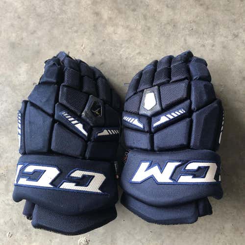 Blue  CCM Ultra Tacks 13"  Gloves