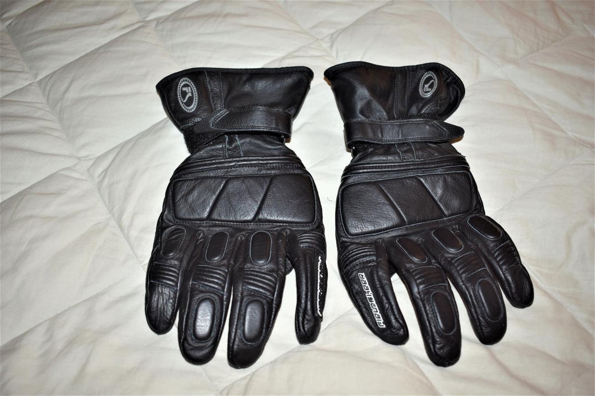 FieldSheer Leather Riding Gloves, Black, 3XL