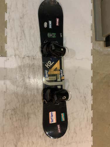 Unisex  K2 With Bindings Medium Flex Directional Twin Snowboard