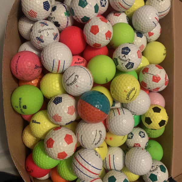Used Mystery Pack of colorful 36 Balls