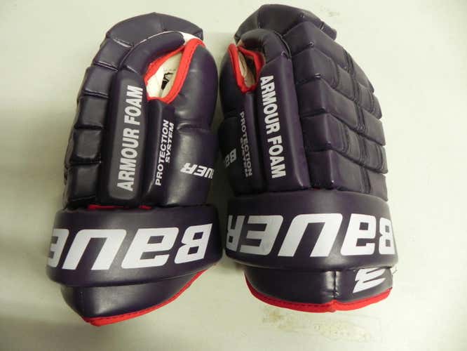 DETROIT VIPERS  - Pro Stock - BAUER Gloves - Never Used